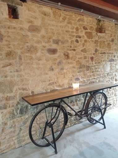 Intérieur en pierre rénové
